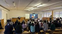 Patrick Addai zu Gast in unserer Schule