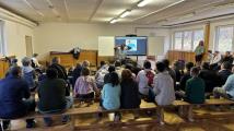 Patrick Addai zu Gast in unserer Schule