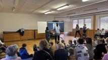 Patrick Addai zu Gast in unserer Schule
